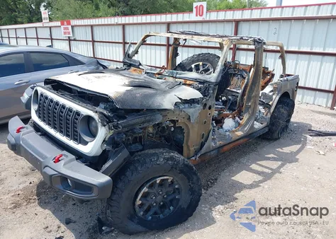 2025 Jeep Wrangler 4-Door Rubicon 4X4 из США, поврежденный, VIN 1C4PJXFN5SW528186